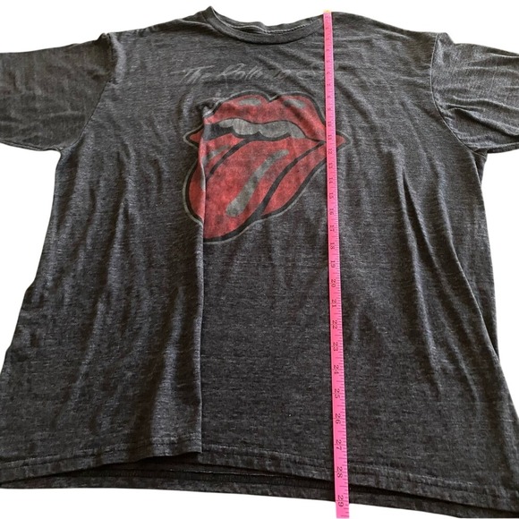 The Rolling Stones‎ Men's Charcoal Short Sleeve Tee Size XL - Picture 10 of 10